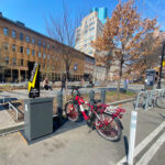 Safe Electric Bike Charging Station In Cooper Square New York City