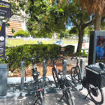 Delivery Bike Charging Station In Miami Florida